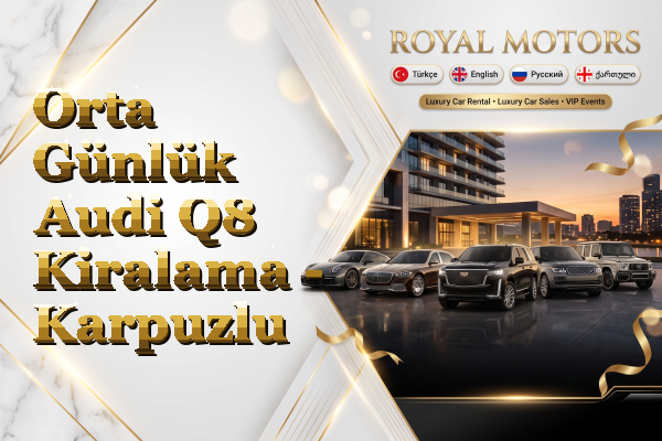 Orta Günlük Audi Q8 Kiralama - Karpuzlu