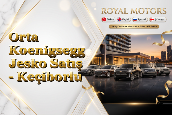 Orta Koenigsegg Jesko Satış - Keçiborlu