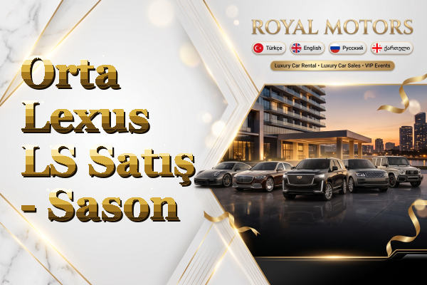 Orta Lexus LS Satış - Sason