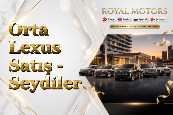 Orta Lexus Satış - Seydiler