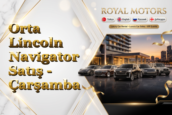 Orta Lincoln Navigator Satış - Çarşamba