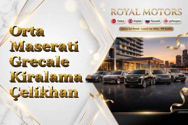 Orta Maserati Grecale Kiralama - Çelikhan