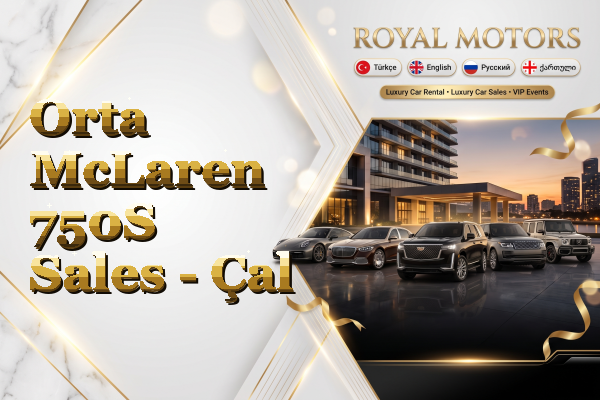 Orta McLaren 750S Sales - Çal