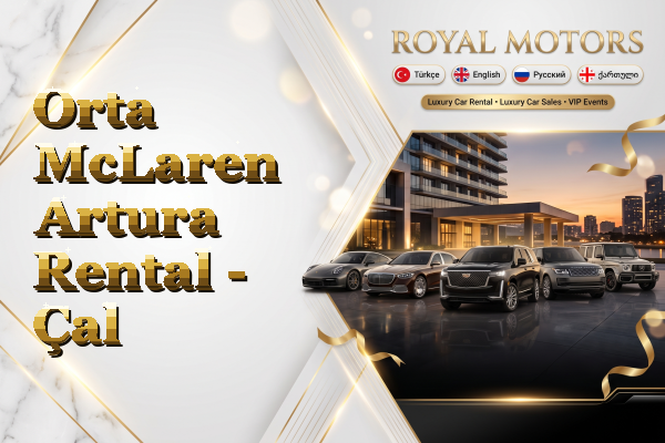 Orta McLaren Artura Rental - Çal
