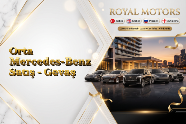 Orta Mercedes-Benz Satış - Gevaş