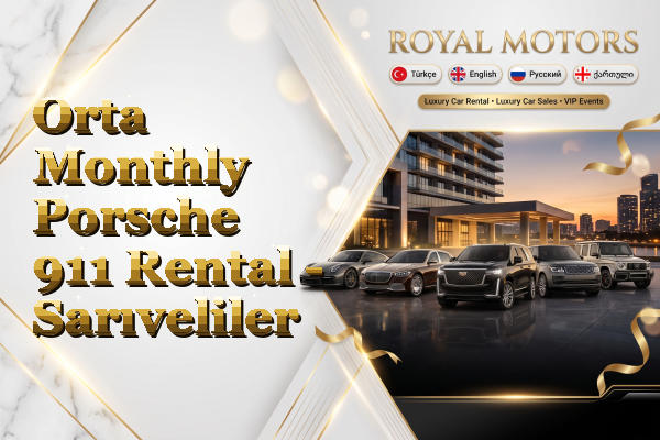 Orta Monthly Porsche 911 Rental - Sarıveliler