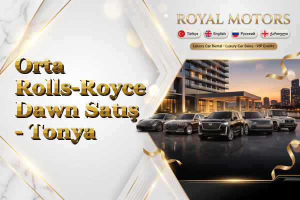 Orta Rolls-Royce Dawn Satış - Tonya