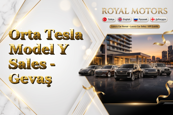 Orta Tesla Model Y Sales - Gevaş