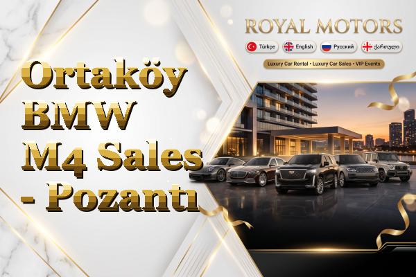 Ortaköy BMW M4 Sales - Pozantı