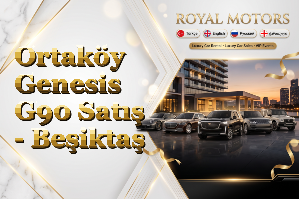 Ortaköy Genesis G90 Satış - Beşiktaş
