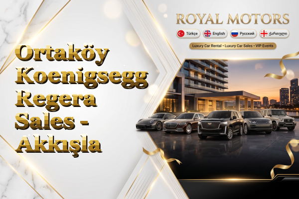 Ortaköy Koenigsegg Regera Sales - Akkışla