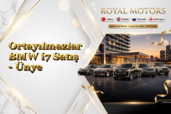 Ortayılmazlar BMW i7 Satış - Ünye