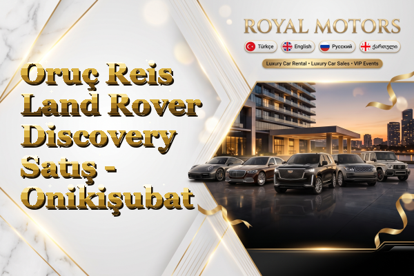 Oruç Reis Land Rover Discovery Satış - Onikişubat