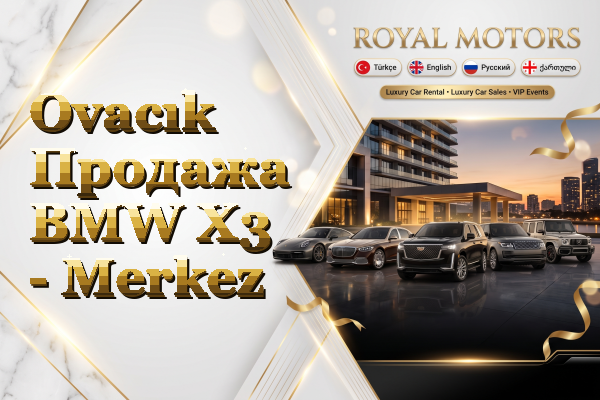 Ovacık Продажа BMW X3 - Merkez