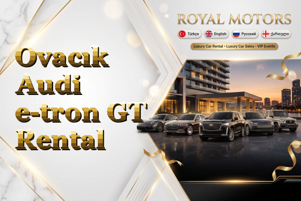 Ovacık Audi e-tron GT Rental