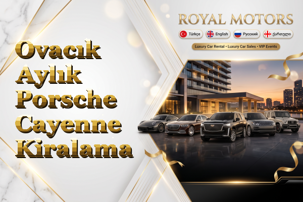 Ovacık Aylık Porsche Cayenne Kiralama