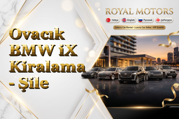 Ovacık BMW iX Kiralama - Şile