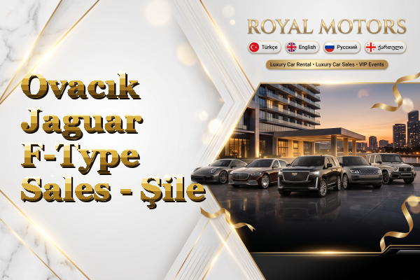Ovacık Jaguar F-Type Sales - Şile