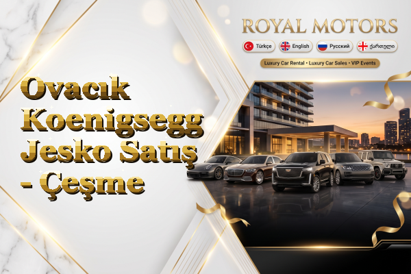 Ovacık Koenigsegg Jesko Satış - Çeşme