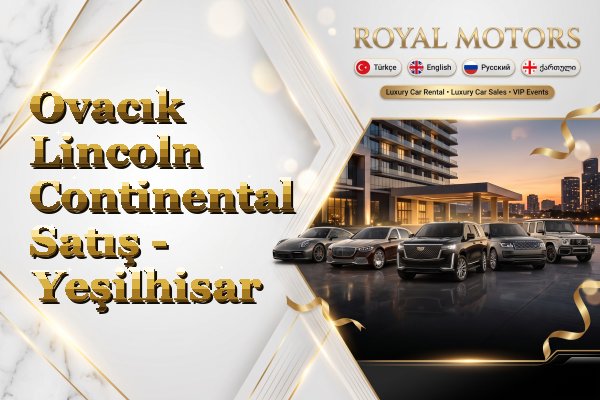 Ovacık Lincoln Continental Satış - Yeşilhisar