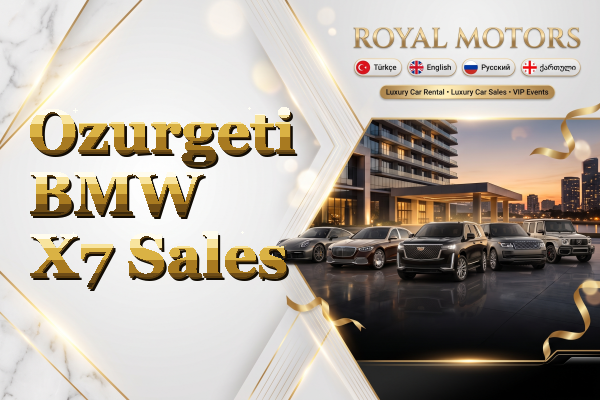 Ozurgeti BMW X7 Sales