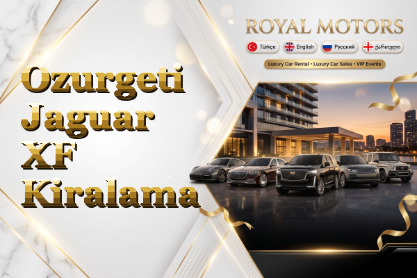 Ozurgeti Jaguar XF Kiralama