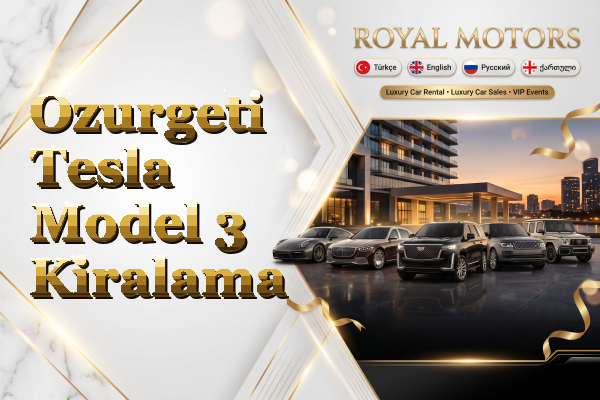 Ozurgeti Tesla Model 3 Kiralama
