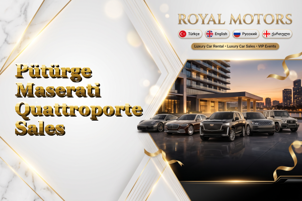 Pütürge Maserati Quattroporte Sales