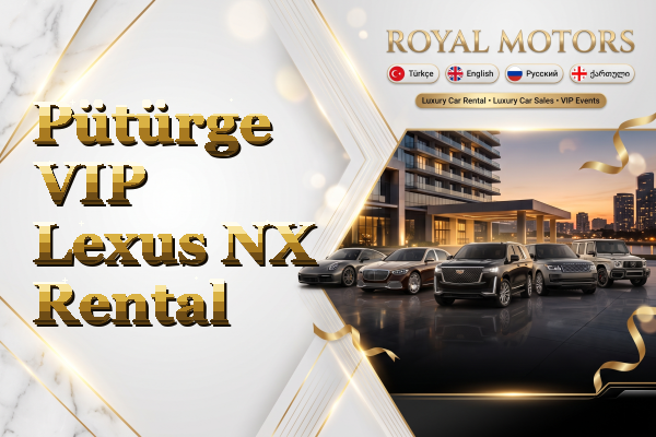 Pütürge VIP Lexus NX Rental