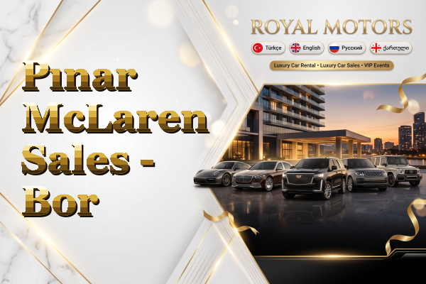 Pınar McLaren Sales - Bor