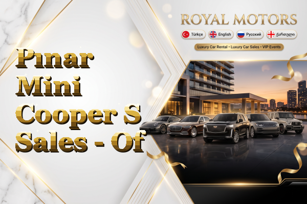 Pınar Mini Cooper S Sales - Of