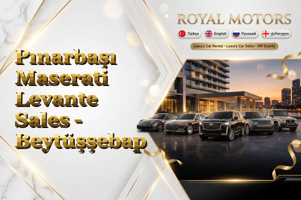 Pınarbaşı Maserati Levante Sales - Beytüşşebap