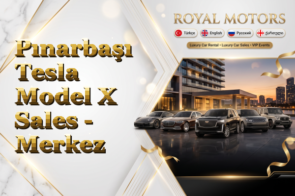 Pınarbaşı Tesla Model X Sales - Merkez