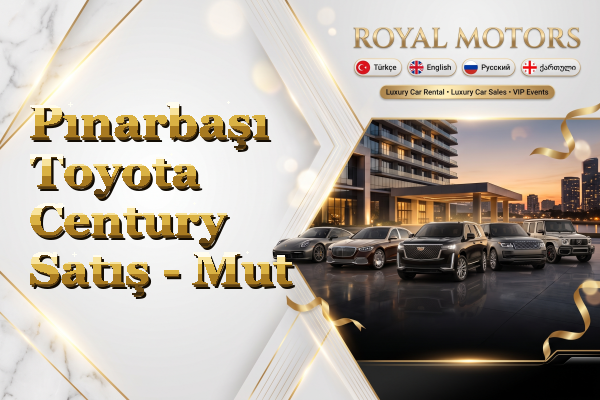 Pınarbaşı Toyota Century Satış - Mut