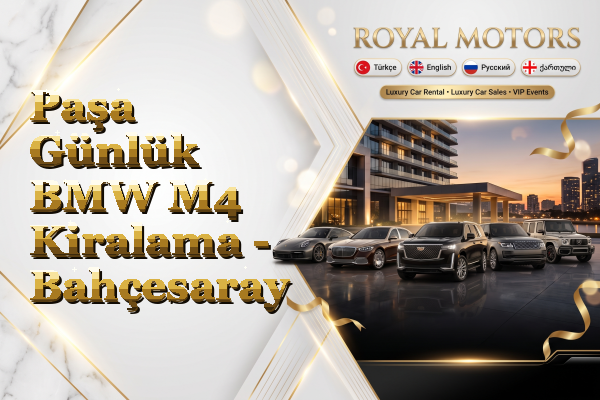 Paşa Günlük BMW M4 Kiralama - Bahçesaray