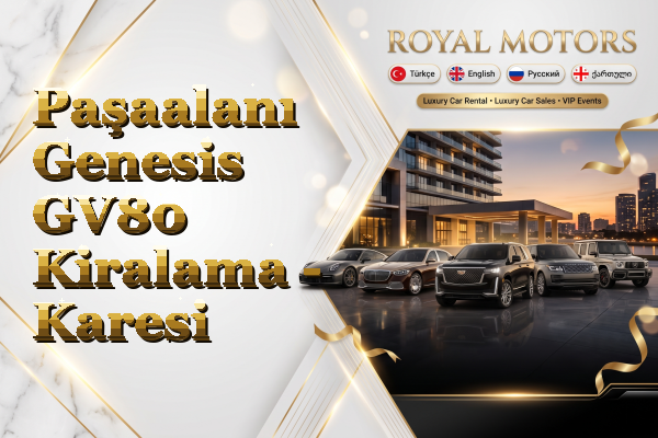 Paşaalanı Genesis GV80 Kiralama - Karesi