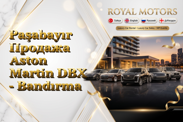 Paşabayır Продажа Aston Martin DBX - Bandırma