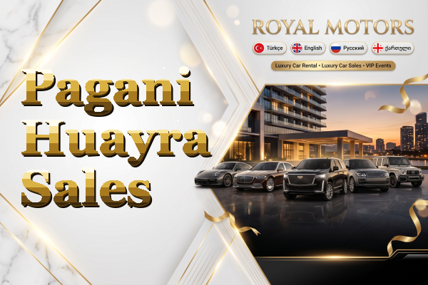 Pagani Huayra Sales