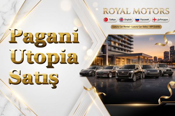 Pagani Utopia Satış