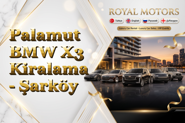 Palamut BMW X3 Kiralama - Şarköy