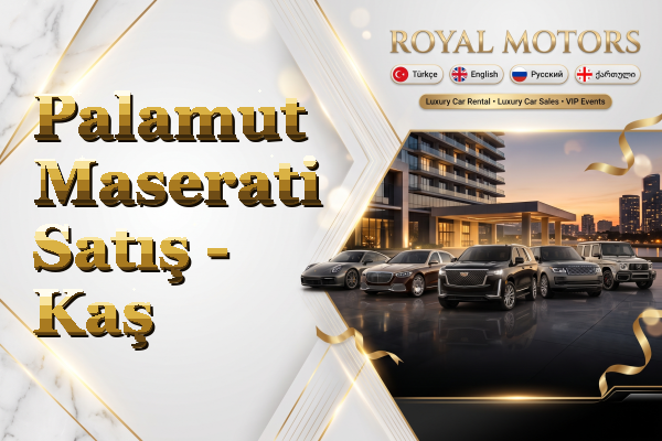 Palamut Maserati Satış - Kaş