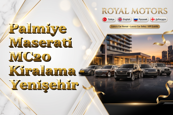 Palmiye Maserati MC20 Kiralama - Yenişehir