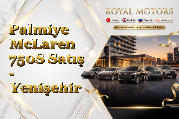Palmiye McLaren 750S Satış - Yenişehir