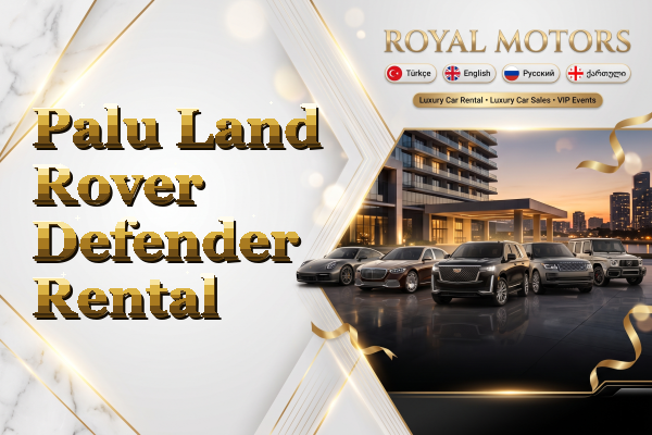 Palu Land Rover Defender Rental