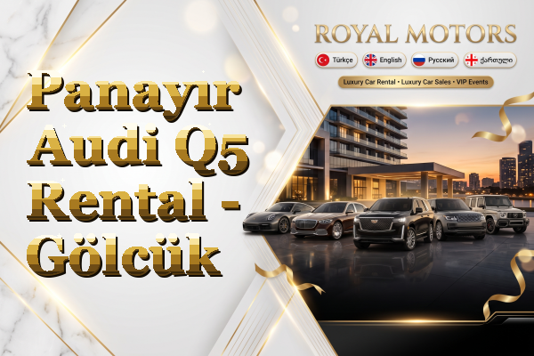 Panayır Audi Q5 Rental - Gölcük