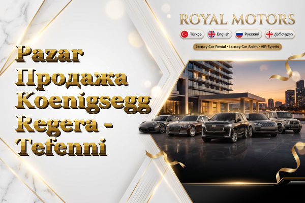 Pazar Продажа Koenigsegg Regera - Tefenni