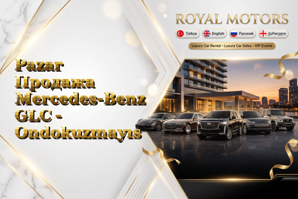 Pazar Продажа Mercedes-Benz GLC - Ondokuzmayıs