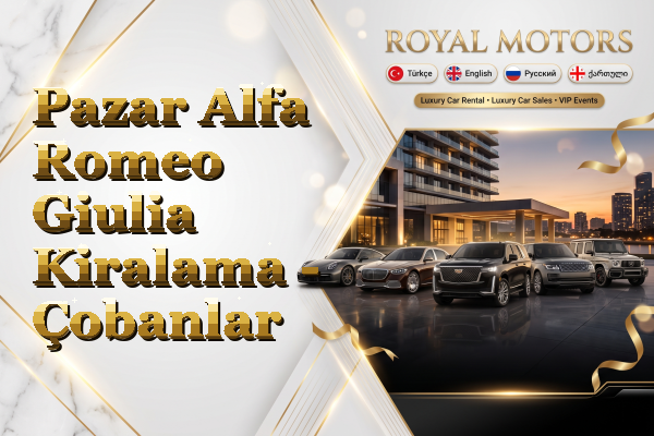 Pazar Alfa Romeo Giulia Kiralama - Çobanlar