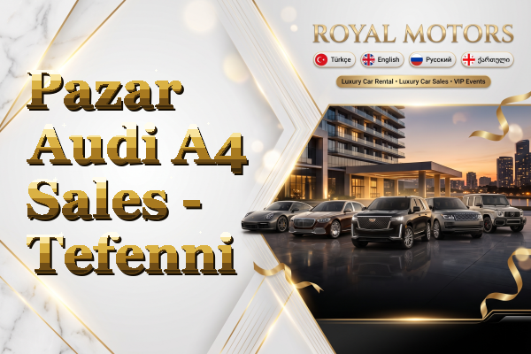 Pazar Audi A4 Sales - Tefenni