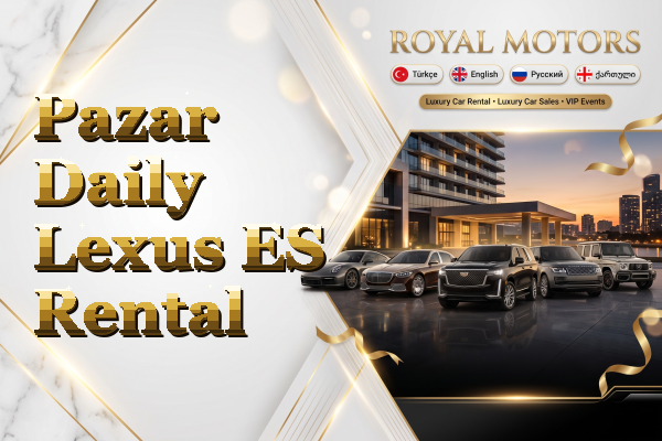 Pazar Daily Lexus ES Rental